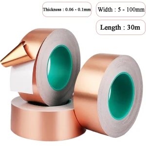 30M Copper Slug & Snail Tape Self Adhesive Repellent Foil Barrier Ethical EMI