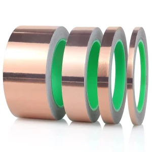 Copper Foil Tape With Double-Sided Conductive For Stained Glass Shielding Paper